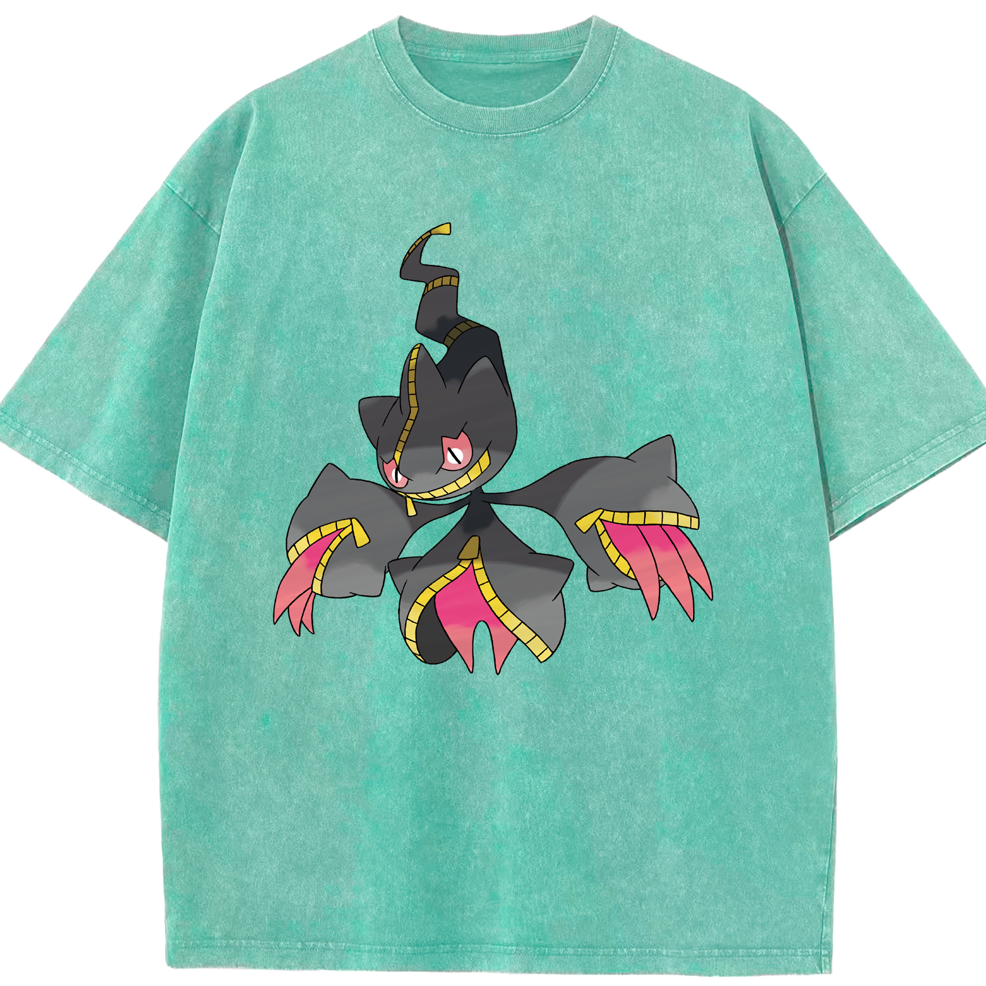 （画像用） ポケットモンスター Pokémon 綿100% ヴィンテージ風 半袖Tシャツ（フロントプリント）